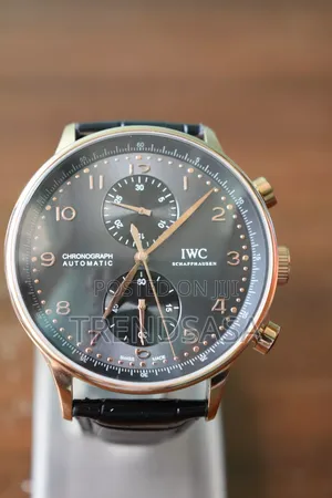 Iwc Shaffhasen Portugieser Black Rose Gold