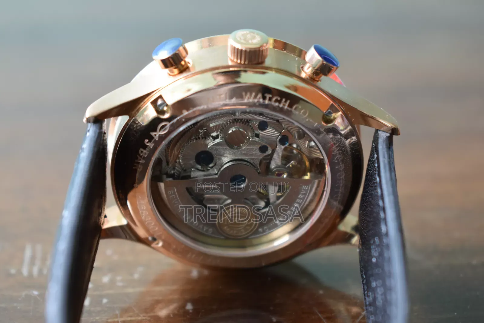 Iwc Shaffhasen Portugieser Black Rose Gold