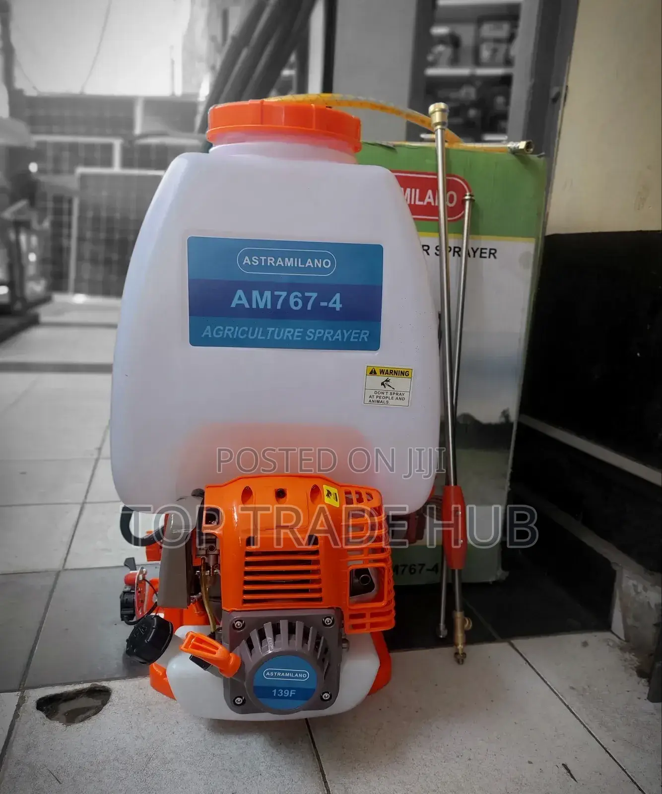 Astramilano Knapsack Power Sprayer 4 Stroke Petrol Engine
