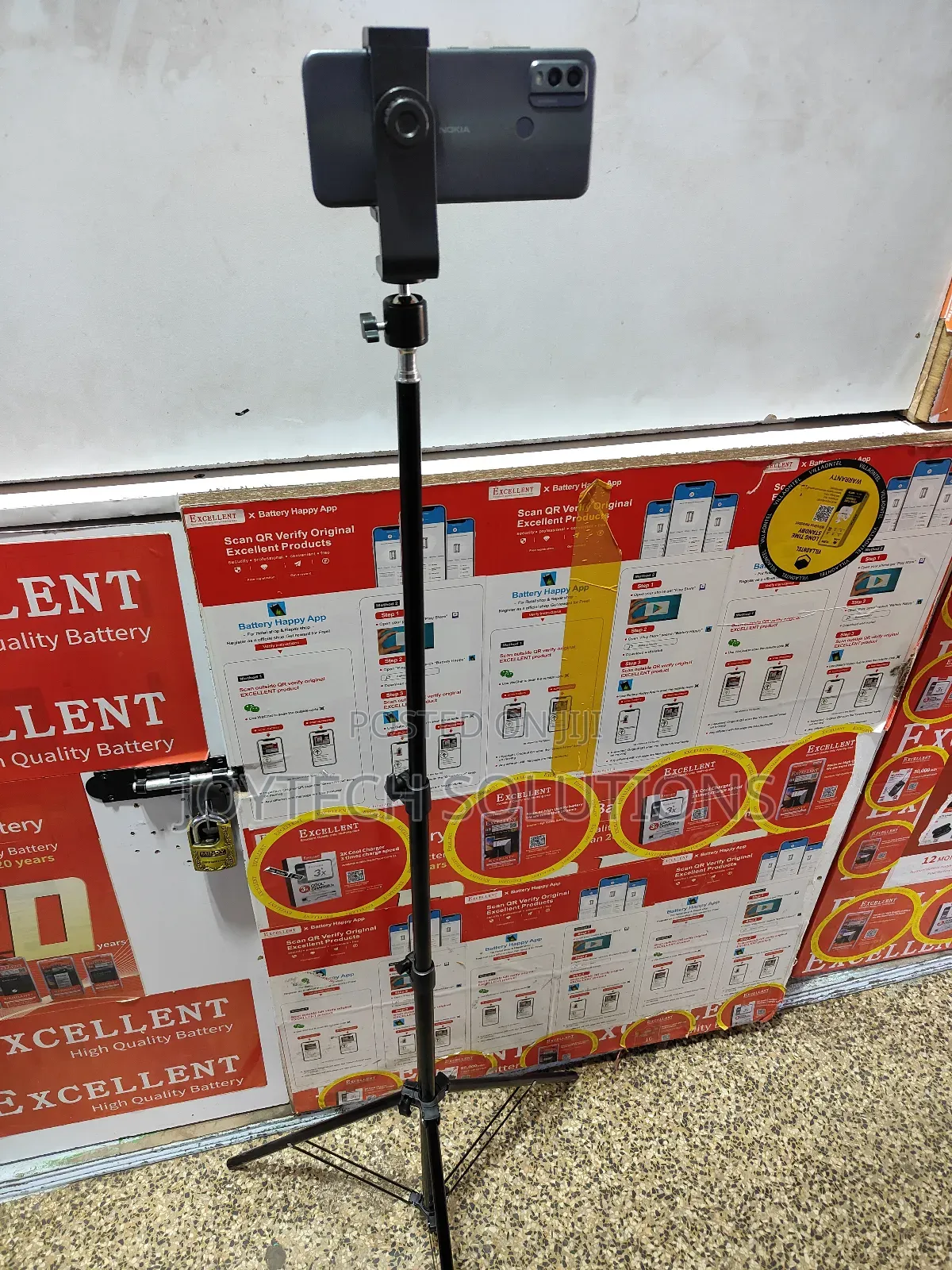Improved Phone Holder Tripod 2.1 Tripod Stand.