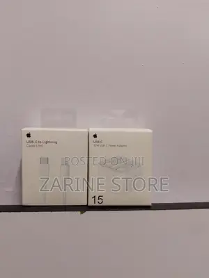 35W Power Adapter With USB C Lightning Cable 2 Metres Long
