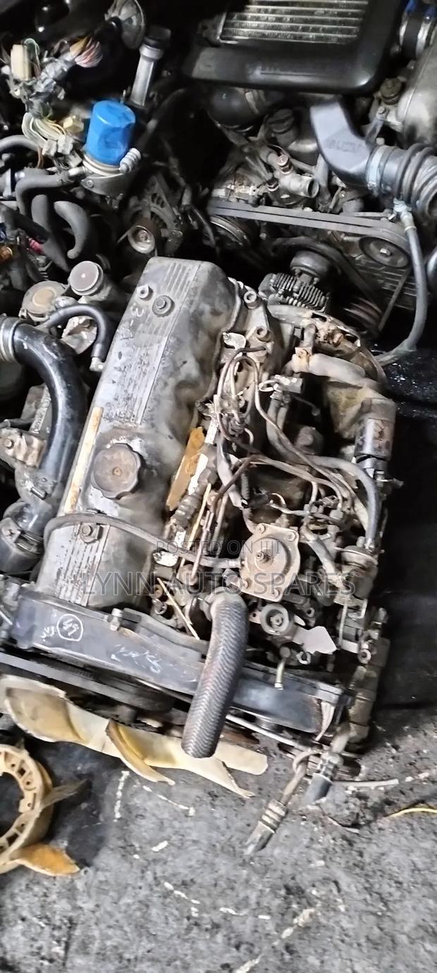 4D56 Mitsubishi Pajero Turbo Complete Engine - thumbnail 2