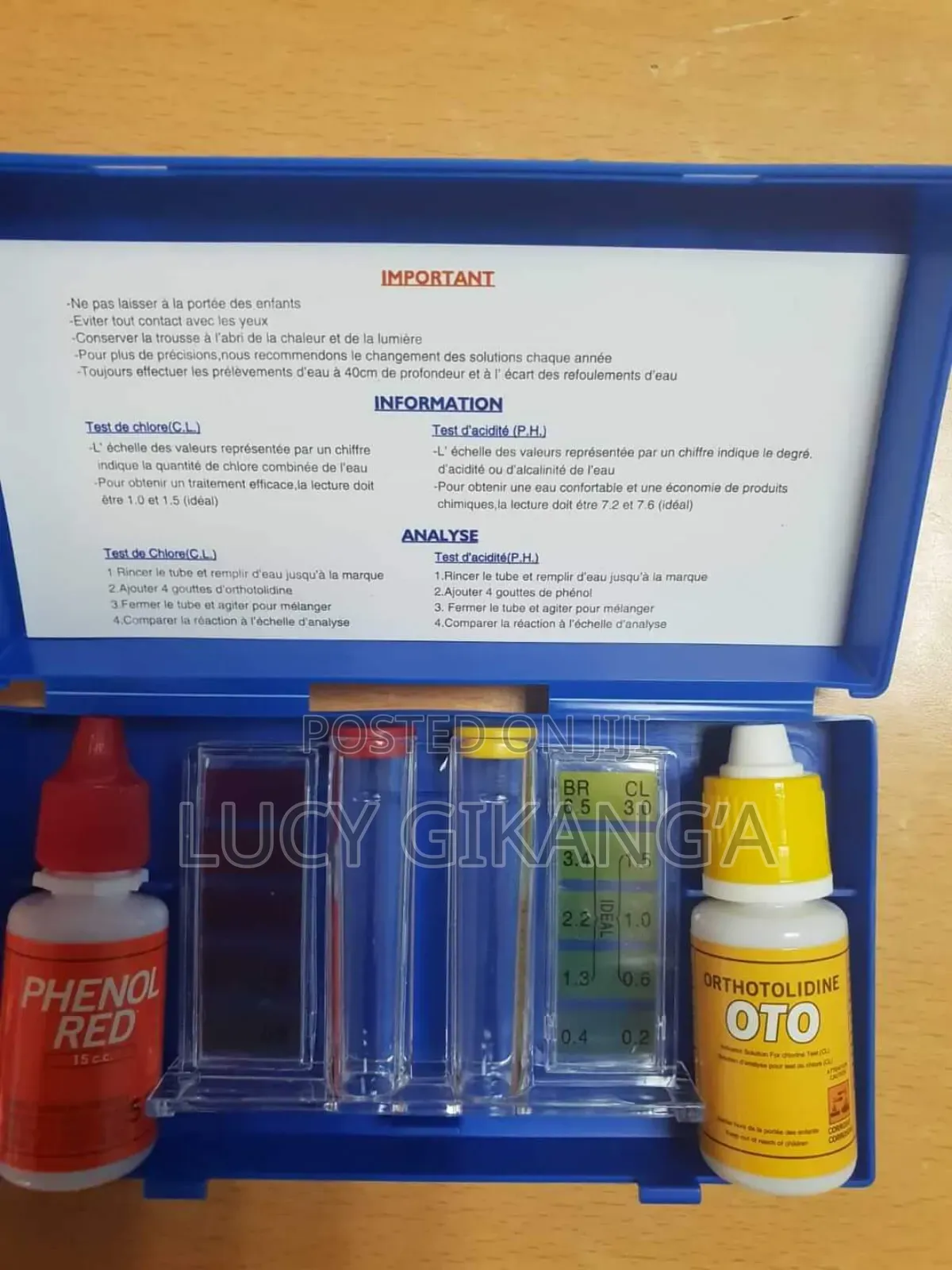 Combo Swimming Pool Test Kit