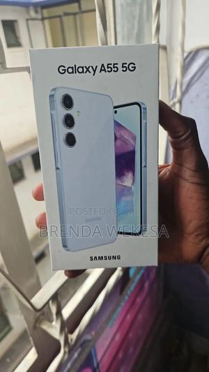 New Samsung Galaxy A55 128 GB Blue - thumbnail 2