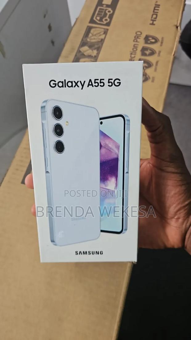 New Samsung Galaxy A55 128 GB Blue - thumbnail 3