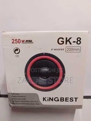 250w Gk-8 8" Woofer 200mm Kingbest Woofer 8 Ohm