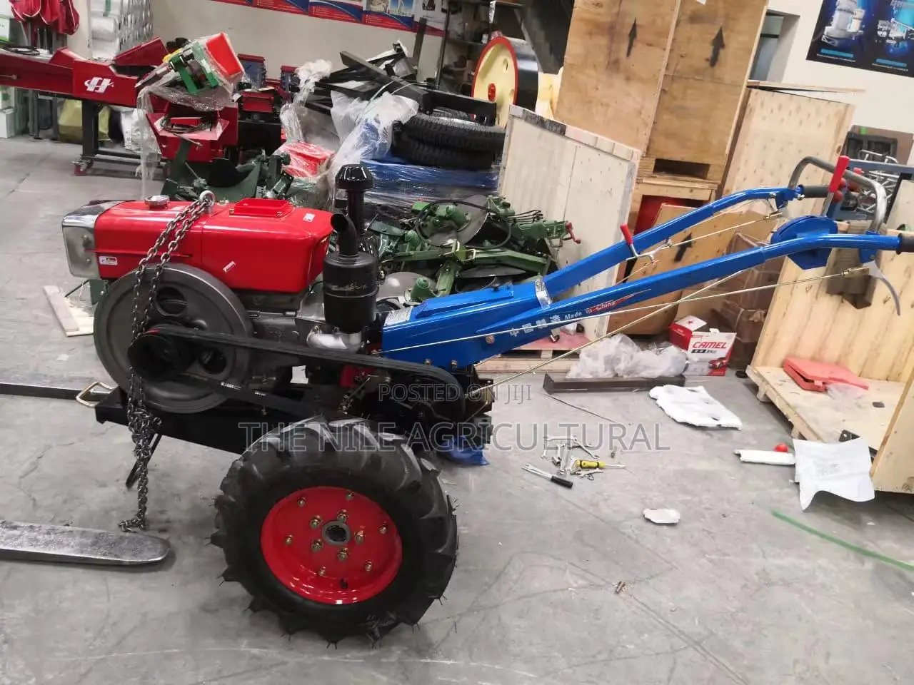2 Wheel Drive Mini Farm Agriculture Handle Tractor