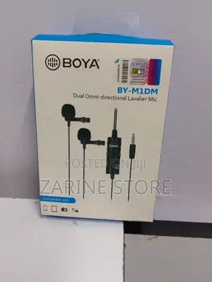 Boya Dual Omni Directional Lavalier Mic 6 Metres Long