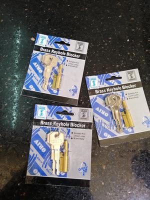 Antigen Key Key Hole Blocker - Brass - thumbnail 2