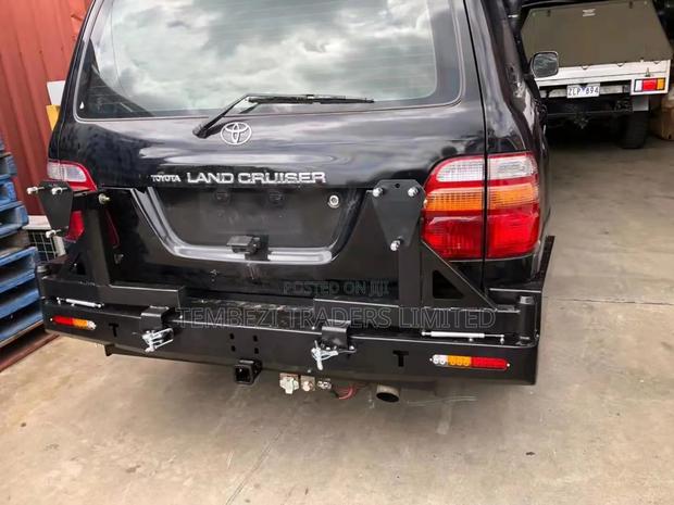 Steel Rear Bullbar Landcruiser Fj 100