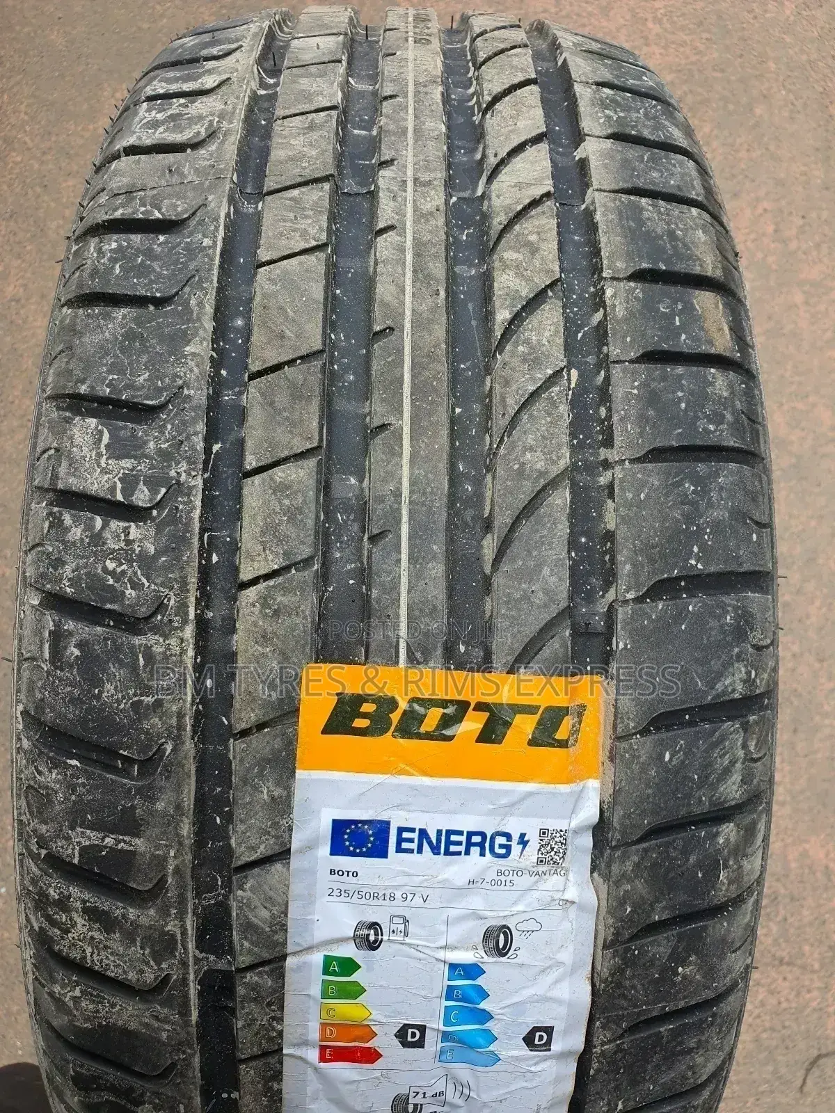 235 /50 R18 Boto Tyres.
