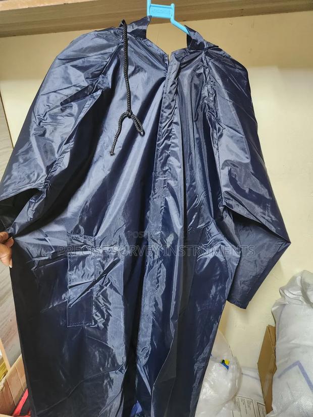 Navy Blue Rain Coat