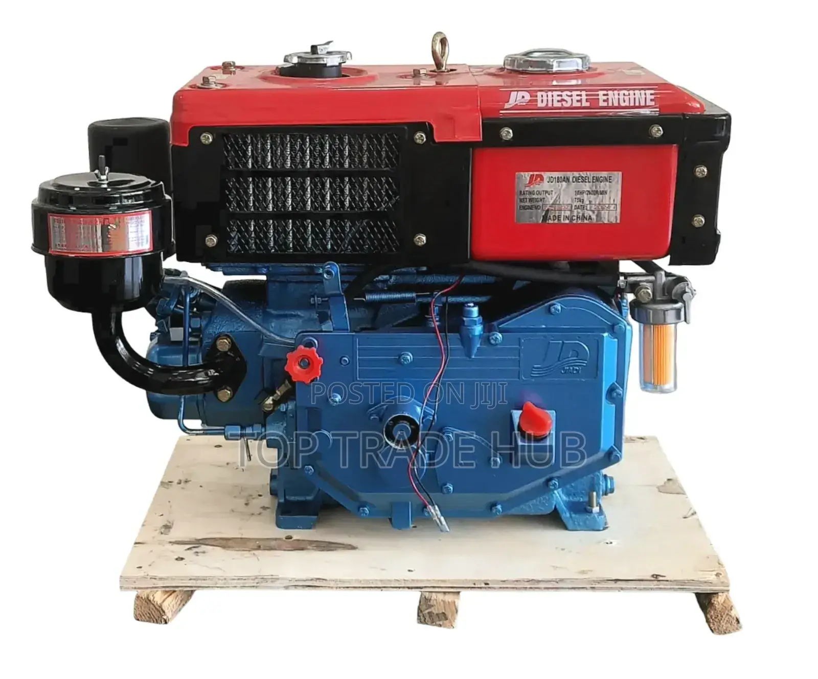 JD Diesel Engines Radiator Designed
Jd175an 7.5hp
