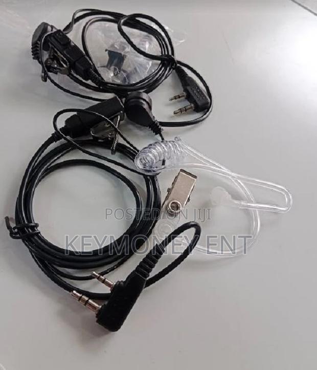 Walkie Talkie Earphones.Spiral Radio Call Earphone.(FBI)