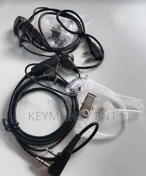 Spiral FBI Earpiece for Radio Calls