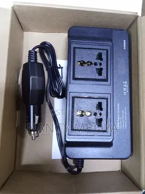 Car Inverter DC to AC.2AC Outlet 4 USB Ports Charger 200w