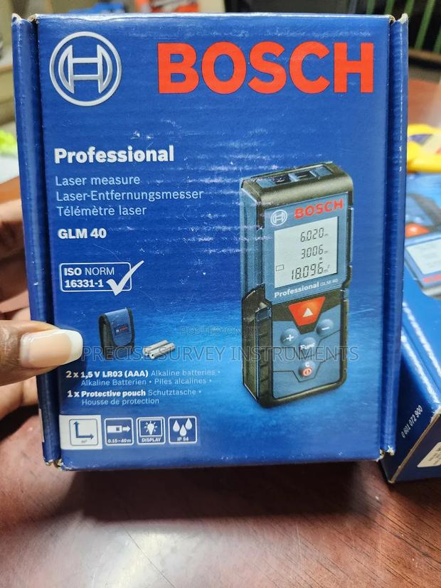 Accurate Bosch GLM 40 Laser Distance Meter - main view