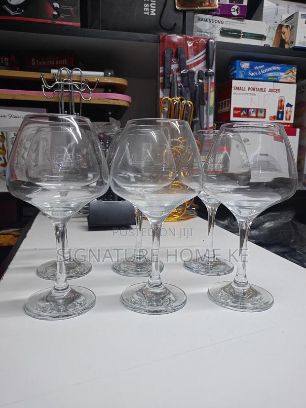 6pcs Big Wine Glass - thumbnail 3