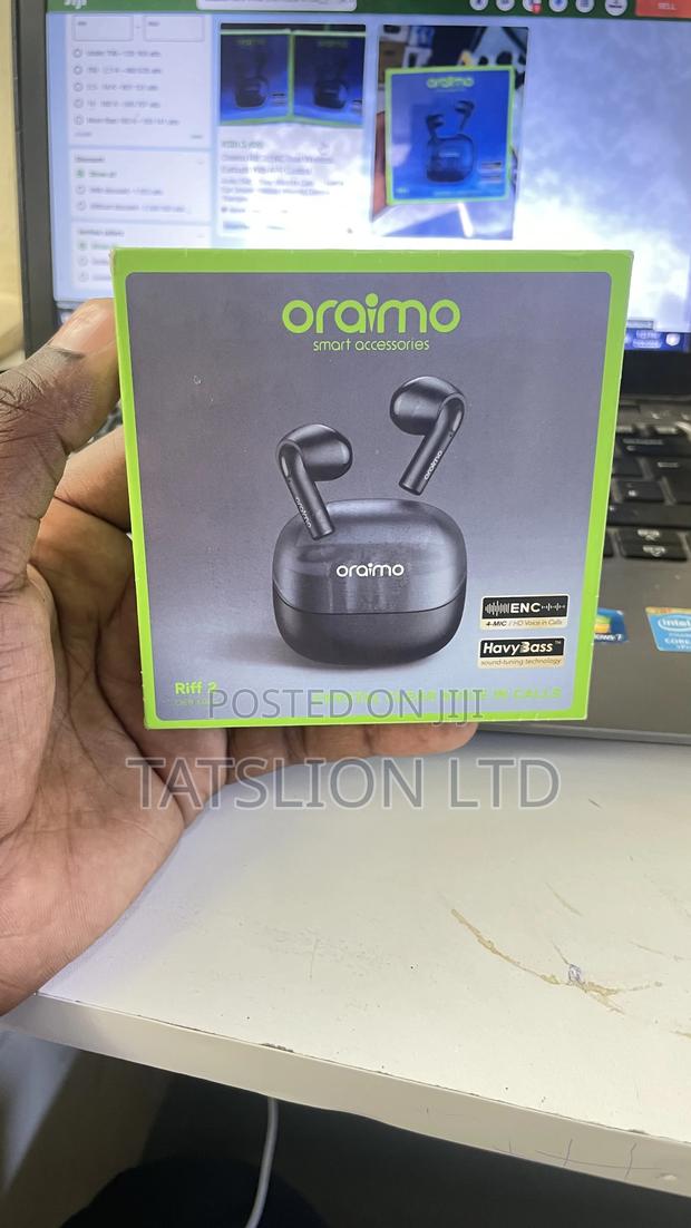 Oraimo Riff 2 4-Mic ENC Clear in Calls Wireless Earbuds - main view