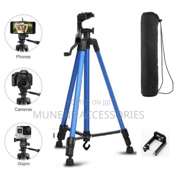 3366 Camera Phone Tripod Stand 1.4m Heavy Duty With Bag