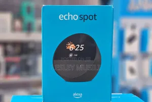 Echo Spot, Smart Alarm Clock With Vibrant Sound + Alexa,