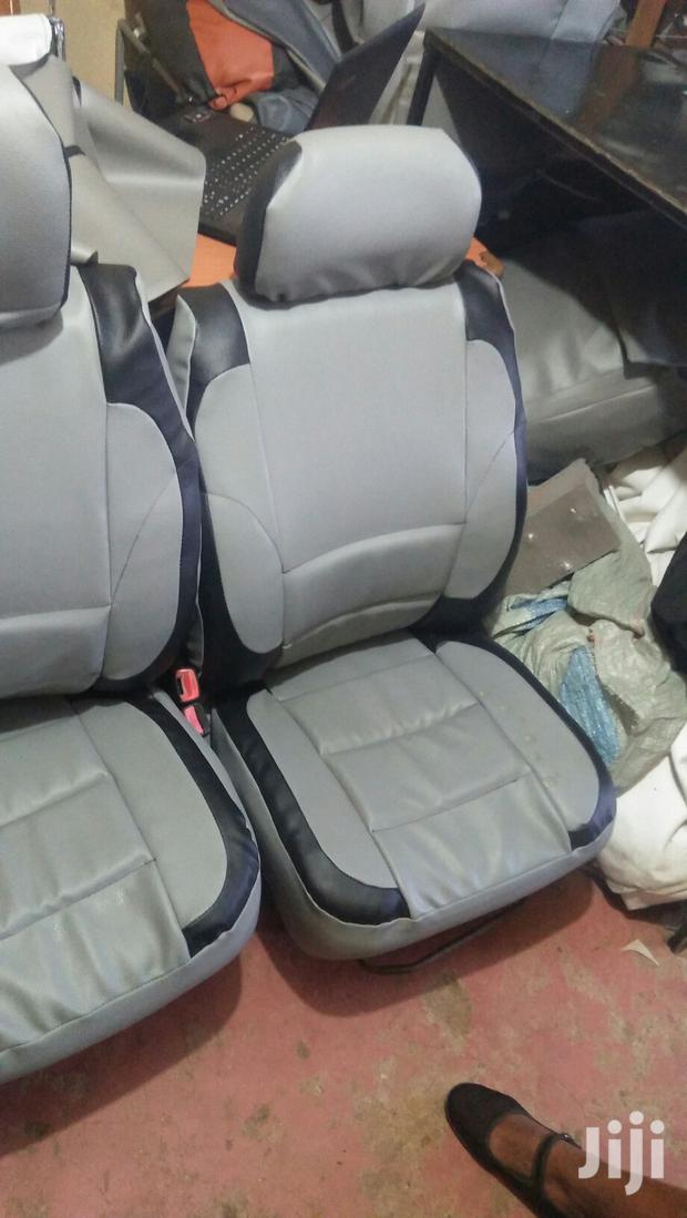 Cool Black /Grey Car Seat Covers - thumbnail 2