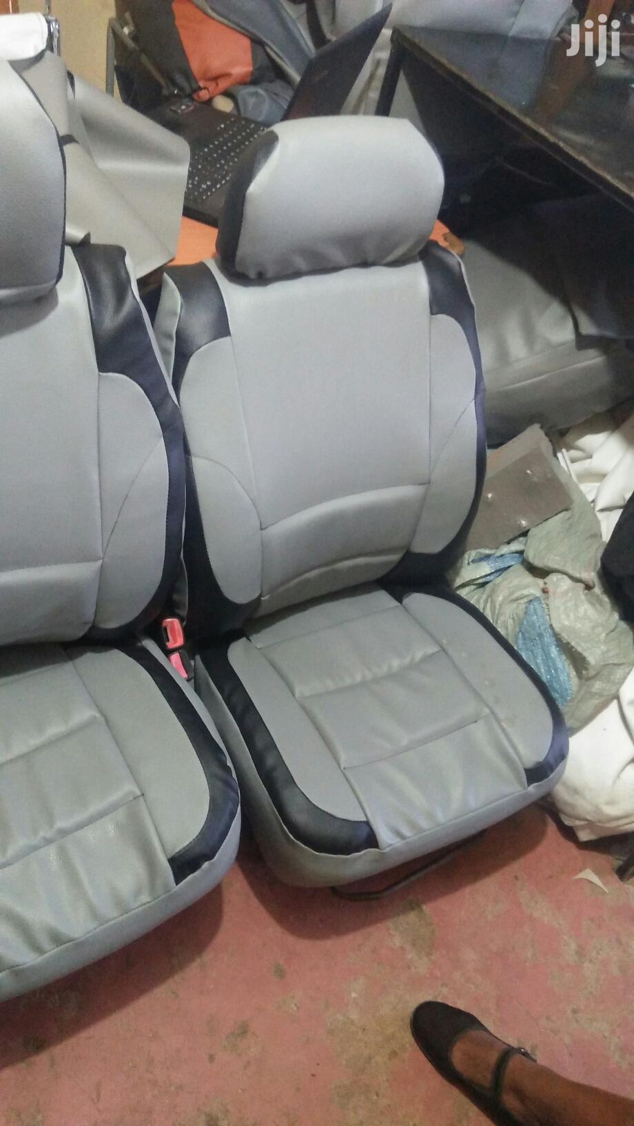 Cool Black /Grey Car Seat Covers