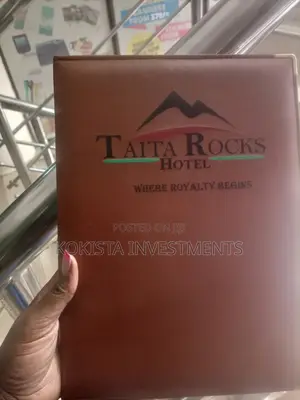 Brown Menu Folder