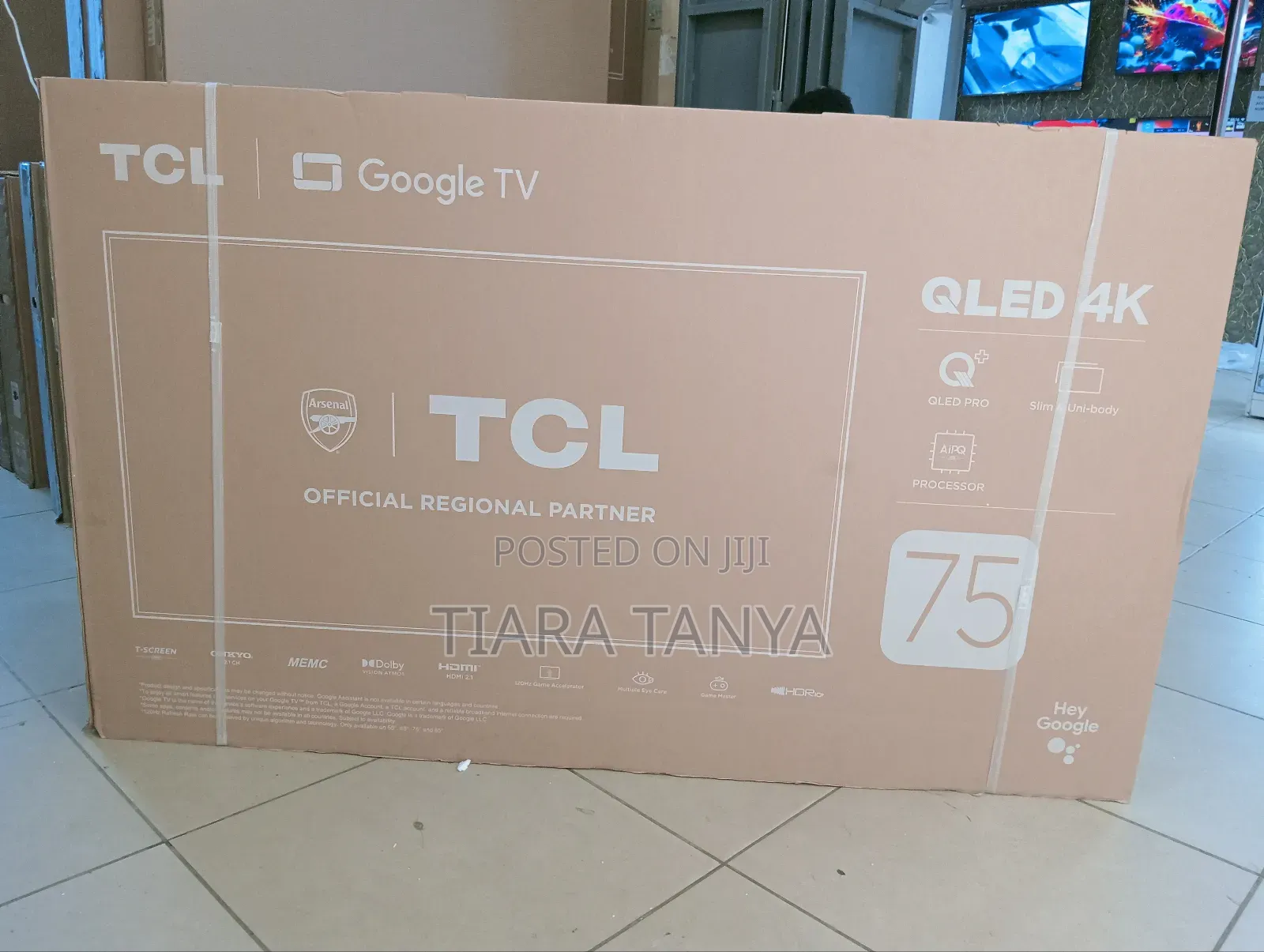 TCL 75" Smart Qled Uhd P79k Led Tv