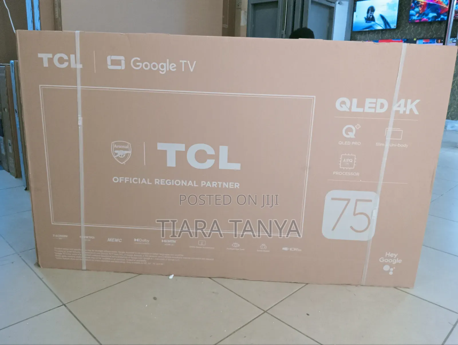TCL 75" Smart Qled Uhd P79k Led Tv
