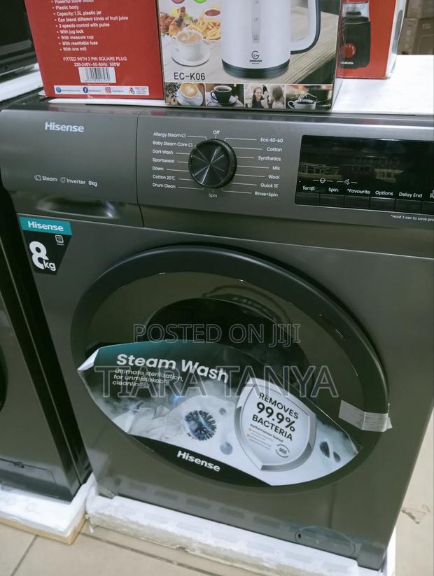 Hisense 8kg Front Load Washin Machine - main view