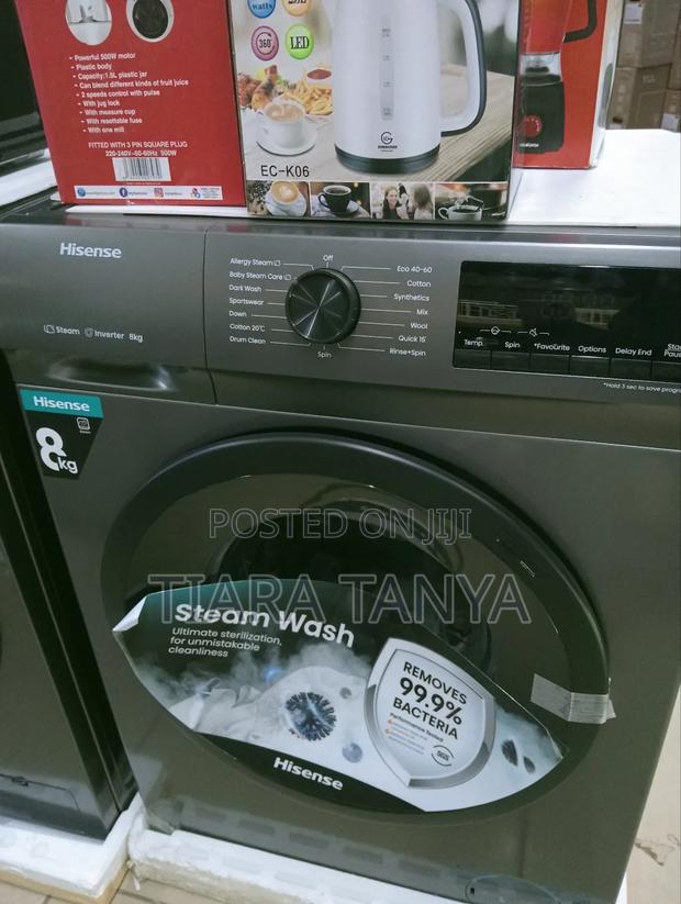Hisense 8kg Front Load Washin Machine - thumbnail 3
