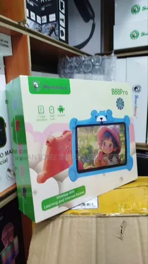 B88pro Kids Tablet. Comes With Cover and Free Toys