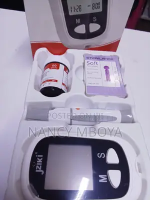Jziki Blood Glucose Meter With 50pcs Test Strips