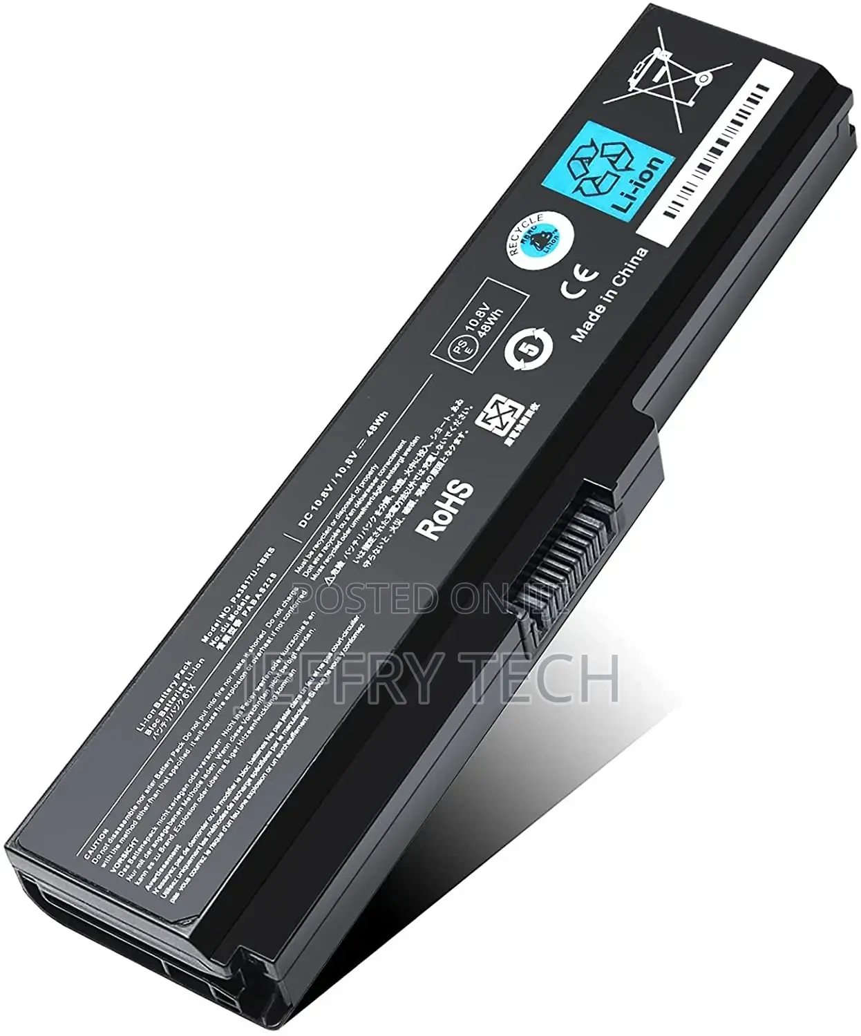 Laptop Battery for Toshiba Satellite C655 C675 C675D L645
