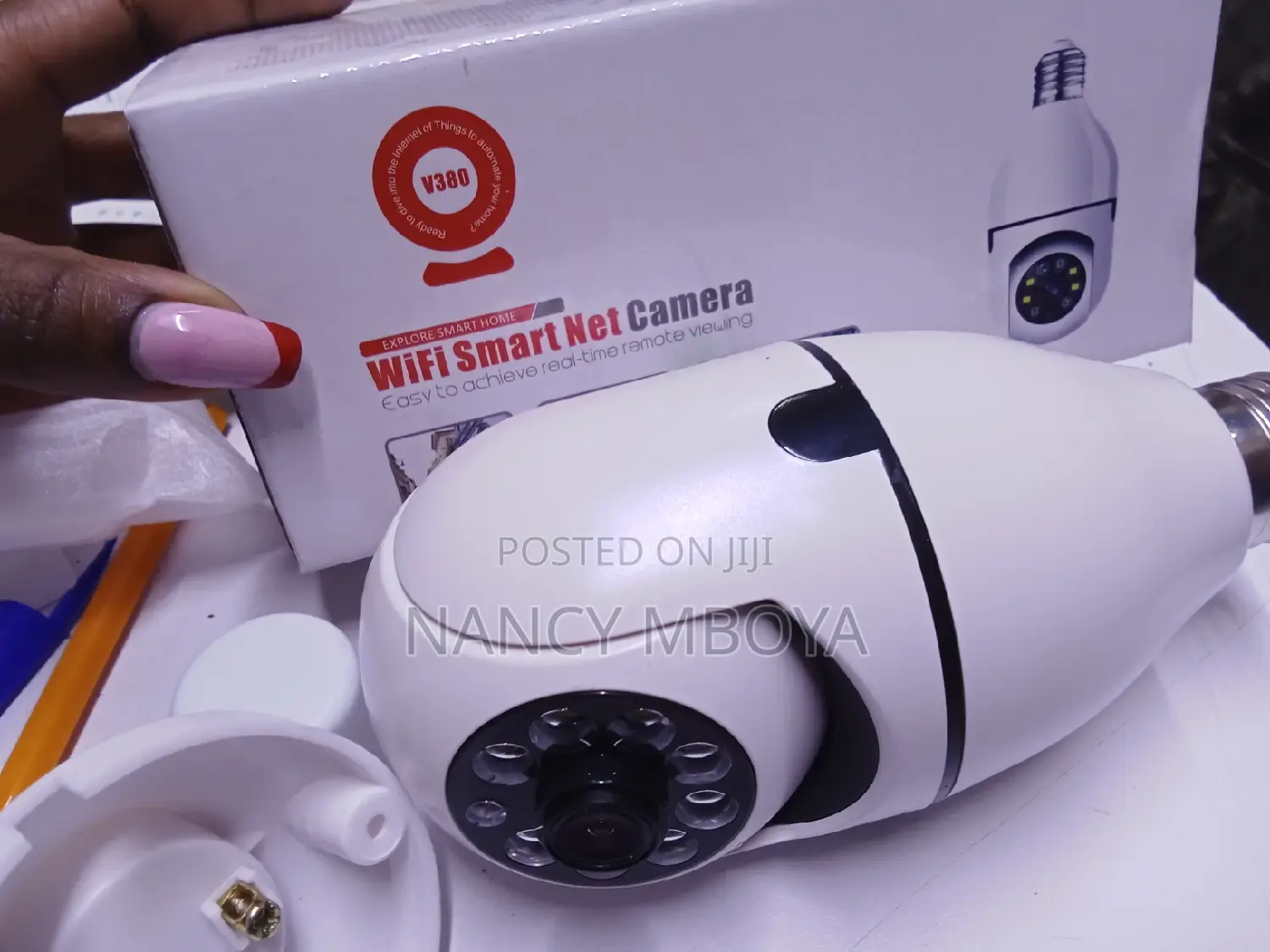 360 Degree Panoramic Dual LED Night Vision CCTV Wireless BLB