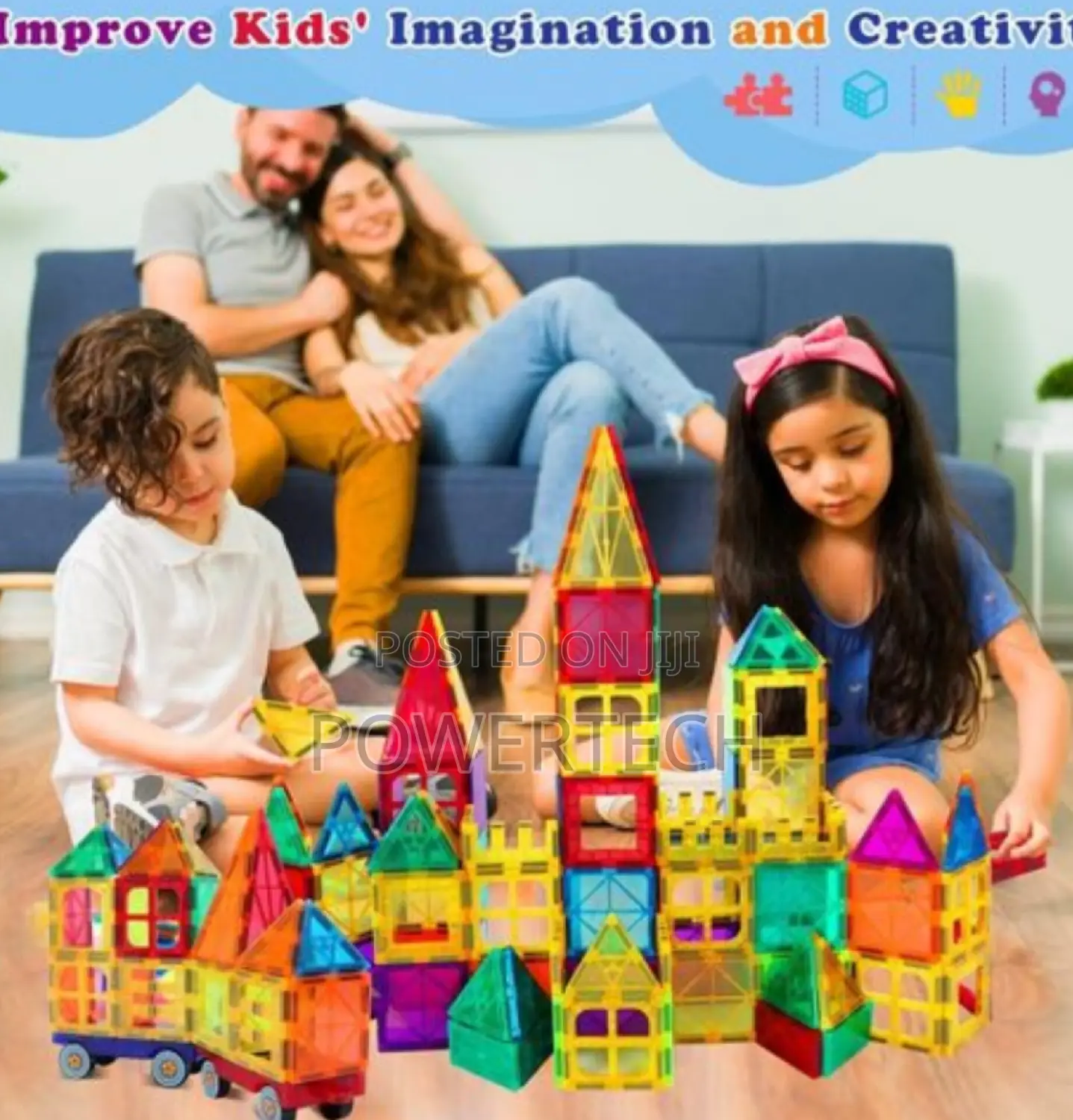 40pcs Magnetic Building Blocks*