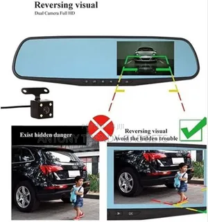 DVR Black Box With Front and Rear Camera