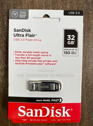 Sandisk Ultra Flair Flash Drive 32GB - thumbnail 2