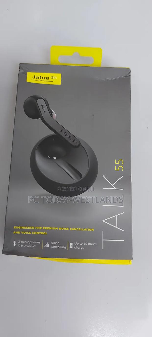 Jabra Talk 55 Bluetooth Headset Dual Mic Noise Cancellation - main view