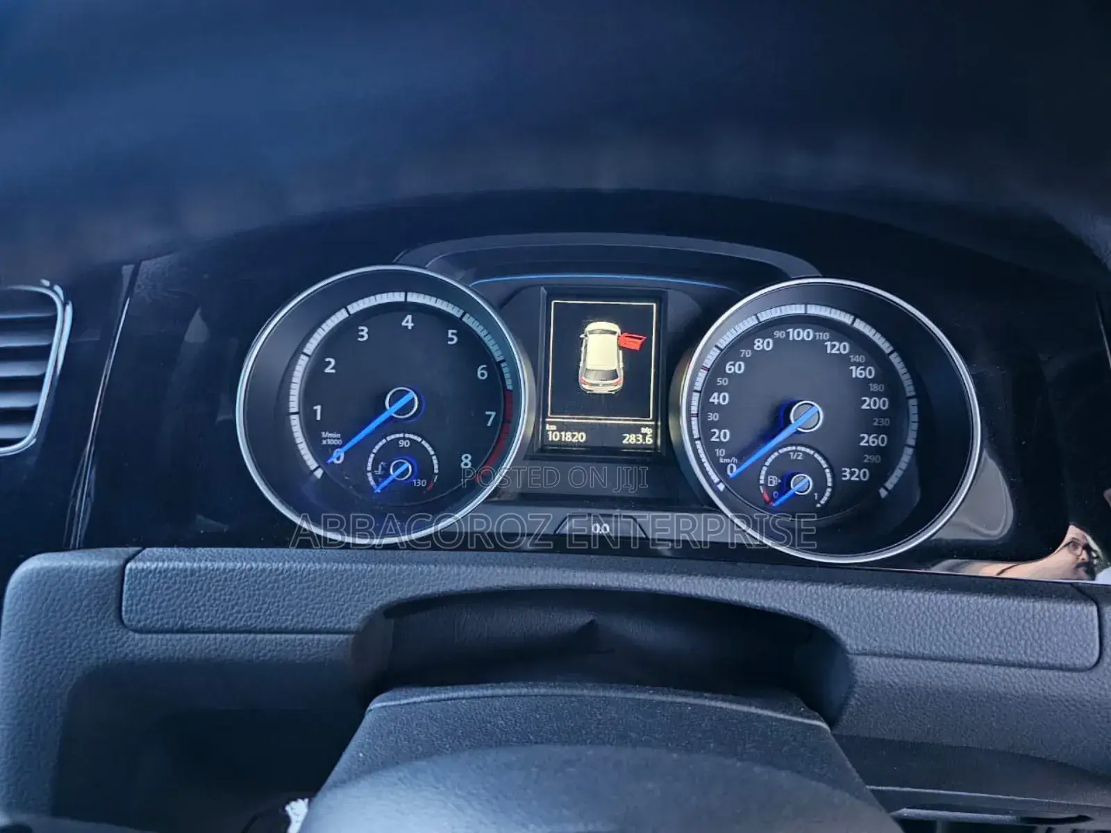 Volkswagen Golf R 4-Door 2016 Blue