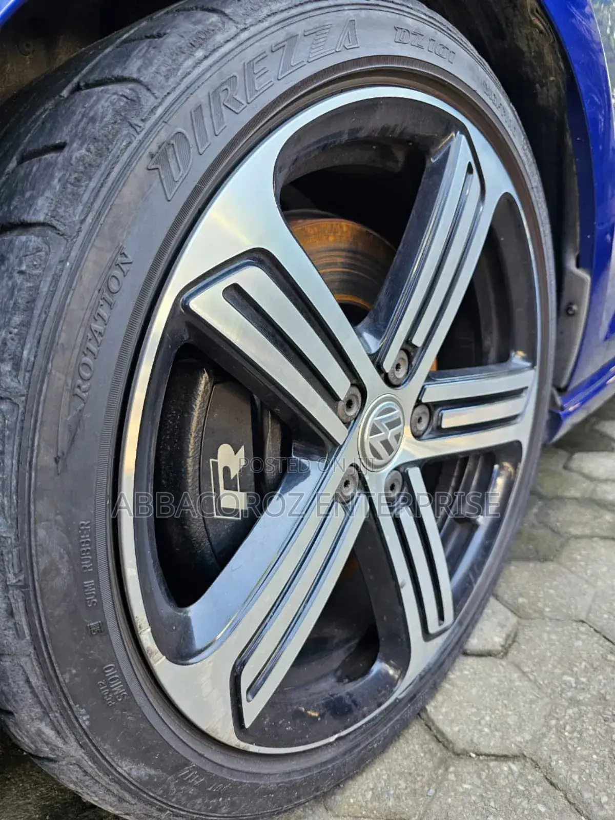 Volkswagen Golf R 4-Door 2016 Blue