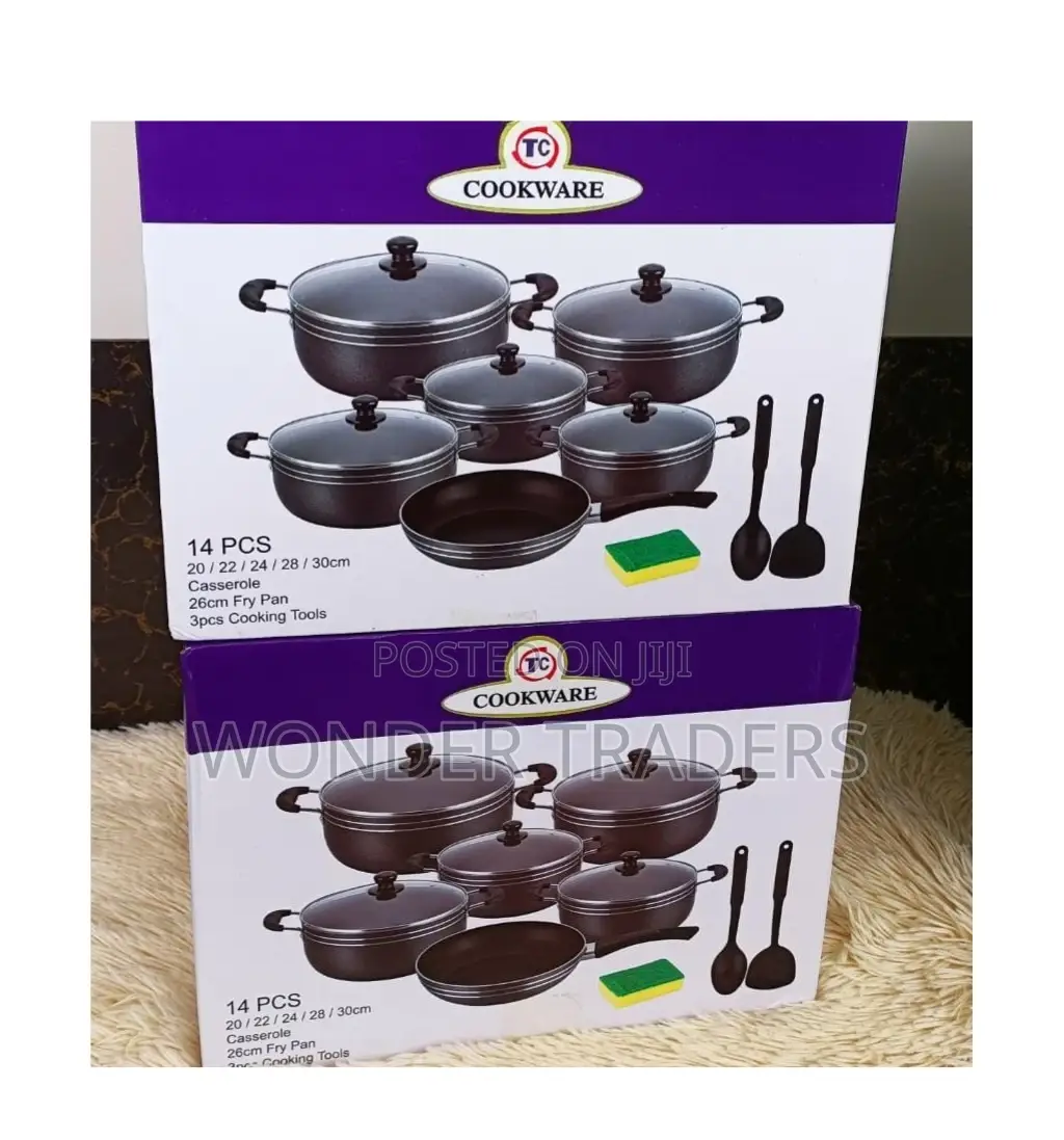 *Tc 14pcs Nonstick Cookware*