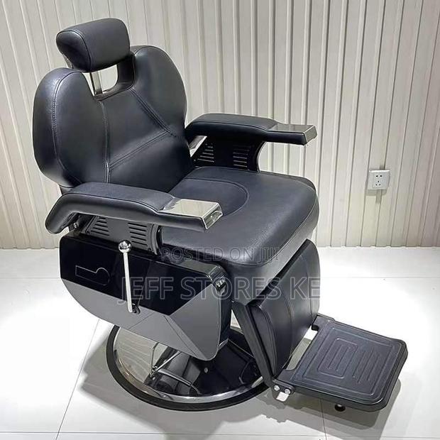 Adjustable Jumbo Barber Chair - main view