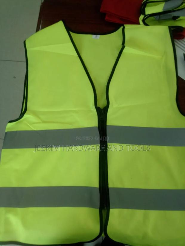 Reflector Jacket Heavy Duty With Zip Without Pockets - main view