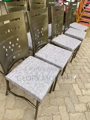 Metallic Restaurants Chairs Bar Chairs