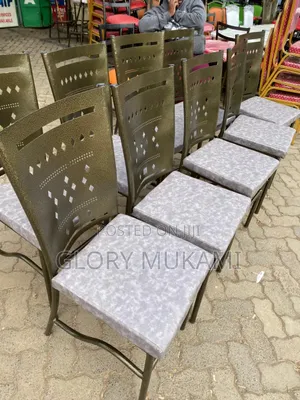 Metallic Restaurants Chairs Bar Chairs