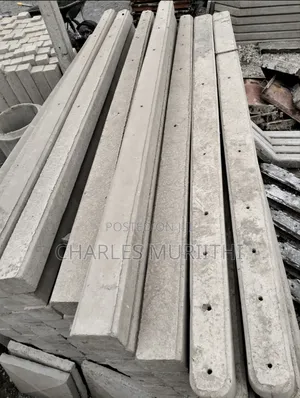 Straight Concrete Post (10ft Long)
