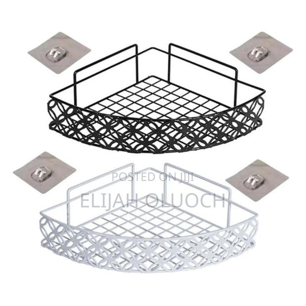 Rust Proof Heavy Gauge Triangular Metallic Corner Shelf - thumbnail 4