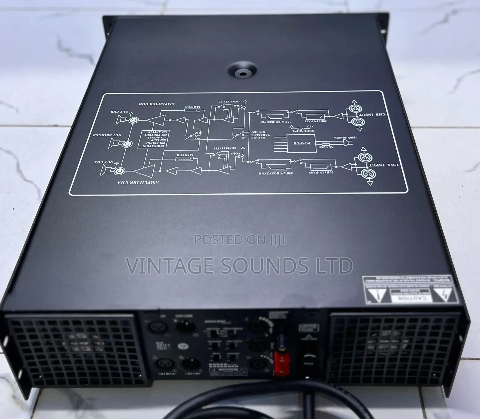 Original Crest Audio Ca40 Professional Power Amplifier